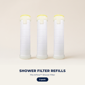 InFlow Shower Filter refills three pack