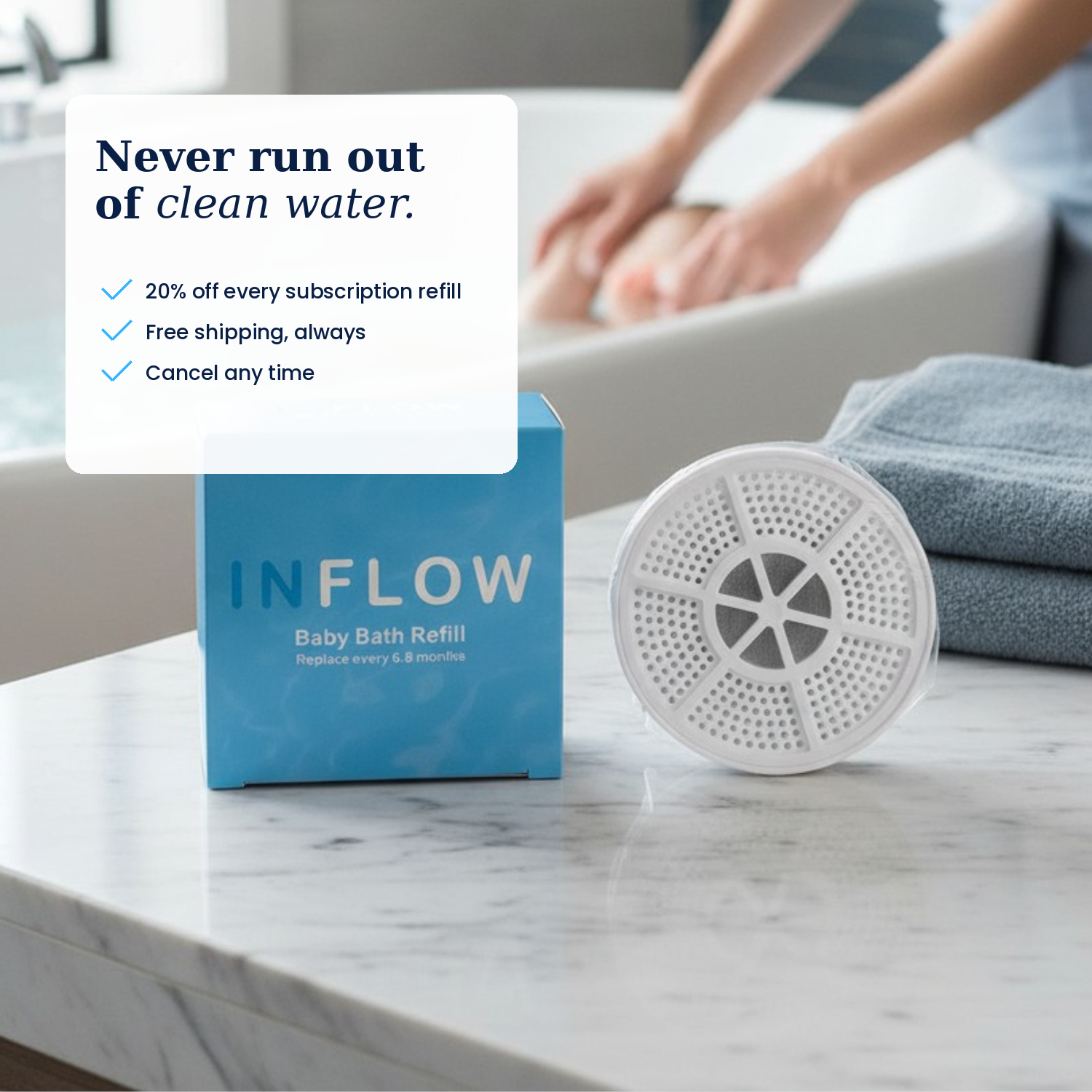 InFlow Baby Bath