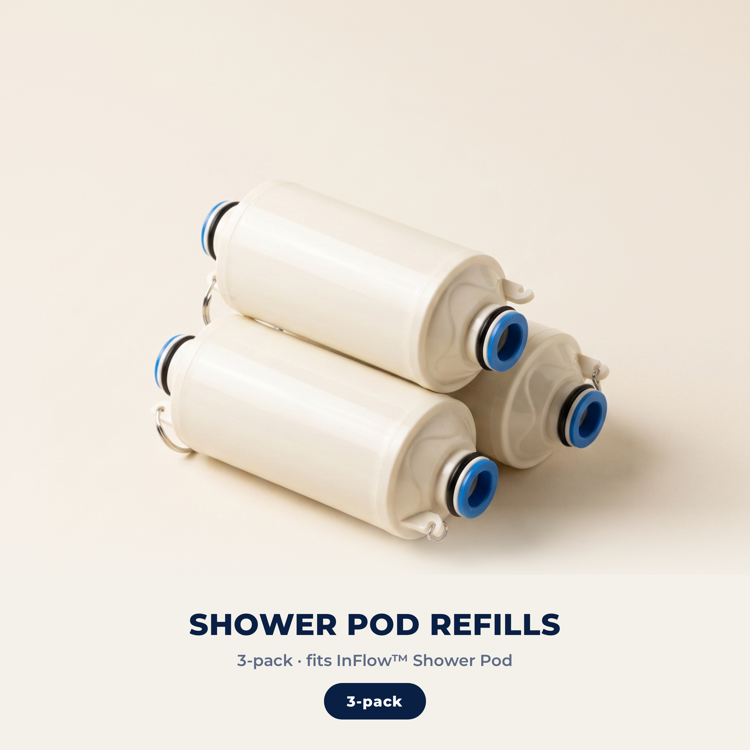 InFlow Shower Pod refills three pack
